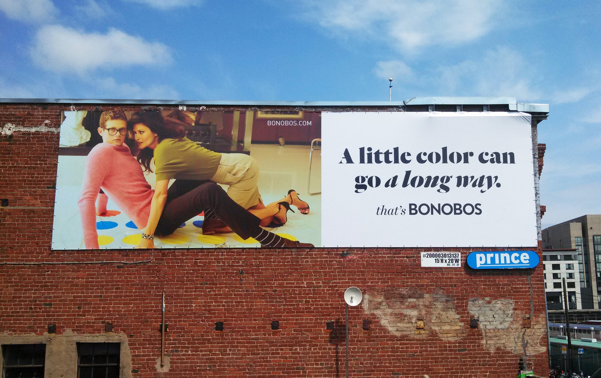 that's Bonobos Billboard Ad